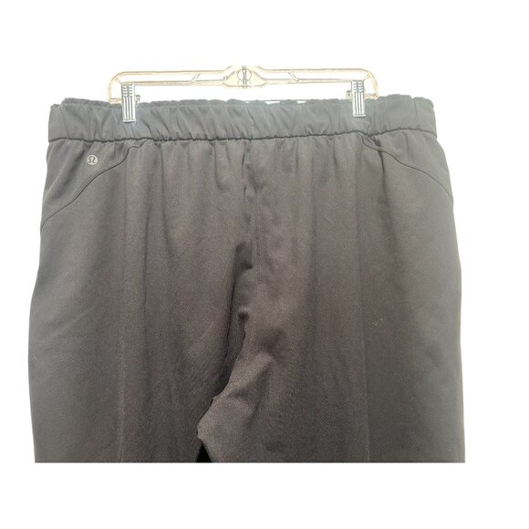 Lululemon Keep Moving Joggers Womens Size 18 Black Drawstring Waist Gorpcore - Picture 10 of 14